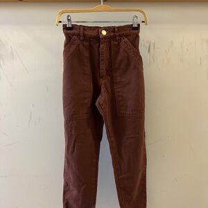 XXS Petite Pencil Pants in Fudgesicle